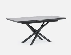 TUVA modern contemporary extendable ceramic dining table 160cm-200cm
