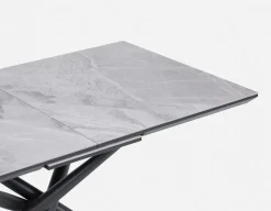 TUVA modern contemporary extendable ceramic dining table 160cm-200cm