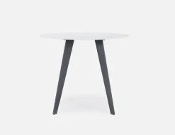 TUVO modern contemporary round dining table 90cm