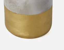 TYRIA cement tealight holder 8 cm