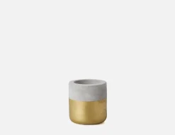 TYRIA cement tealight holder 8 cm