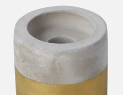 TYRIA cement tealight holder 8 cm