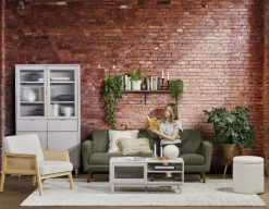 VALOIS mid-century modern apartment sofa