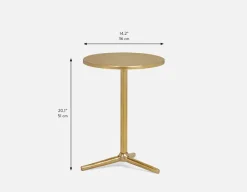 VALSAD end table 51cm