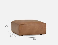 VARZY ottoman 86 cm