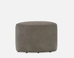 VASTO leatherette ottoman