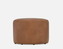 VASTO leatherette ottoman