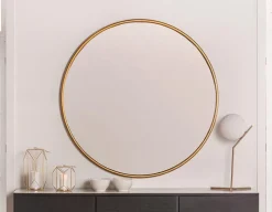 VEDA metal framed mirror 120 cm