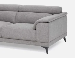 VENTURA modern left-facing sectional sofa