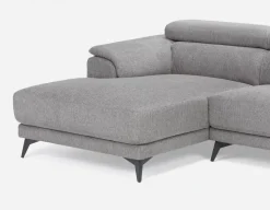 VENTURA modern left-facing sectional sofa