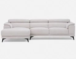 VENTURA modern left-facing sectional sofa