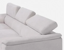 VENTURA modern left-facing sectional sofa