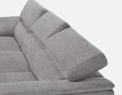 VENTURA modern left-facing sectional sofa
