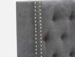 VERSAILLES tufted upholstered wingback queen size bed
