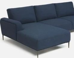 VICTOR contemporary left-facing sectional sofa