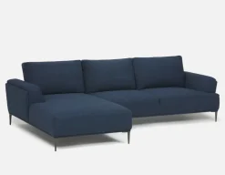 VICTOR contemporary left-facing sectional sofa