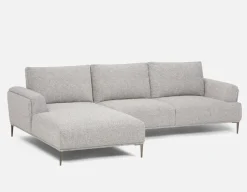 VICTOR contemporary left-facing sectional sofa