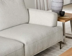VICTOR contemporary left-facing sectional sofa
