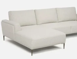 VICTOR contemporary left-facing sectional sofa