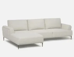 VICTOR contemporary left-facing sectional sofa