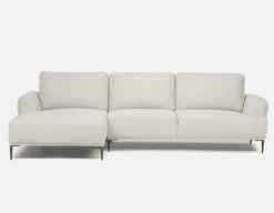 VICTOR contemporary left-facing sectional sofa