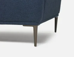 VICTOR contemporary left-facing sectional sofa