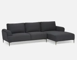 VICTOR contemporary right-facing sectional sofa