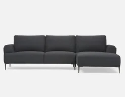 VICTOR contemporary right-facing sectional sofa