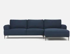 VICTOR contemporary right-facing sectional sofa