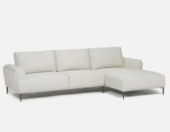 VICTOR contemporary right-facing sectional sofa
