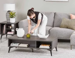 VICTOR contemporary right-facing sectional sofa