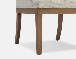 VICTORIA tufted dining armchair