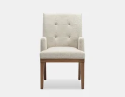 VICTORIA tufted dining armchair