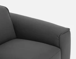VIGO 100% leather apartment sofa