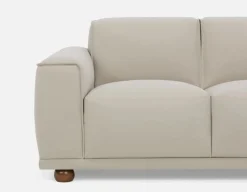 VIGO 100% leather apartment sofa