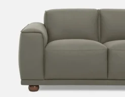VIGO 100% leather apartment sofa