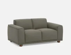 VIGO 100% leather apartment sofa