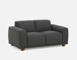 VIGO 100% leather apartment sofa