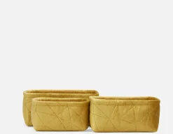WASCHE set of 3 baskets