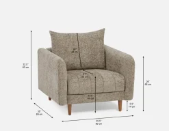 WILLOW armchair