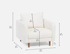 WILLOW armchair