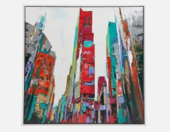 YADIEL acrylic painting 100 cm x 100 cm