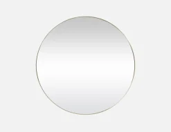 ZANDER round stainless steel mirror 60 cm x 60 cm